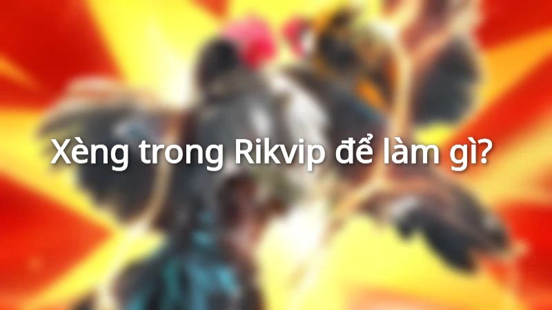 Xèng trong Rikvip để làm gì?